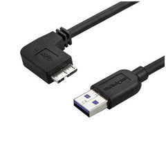 Cavo USB 3.0 Tipo A a Micro B slim ad angolo - 1m