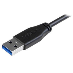 Cavo Micro USB 3.0 slim ad angolo sinistro da 2m