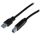 Cavo USB 3.0 SuperSpeed A a B certificato da 1 m