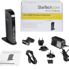 DOCKING STATION USB 3.0 a doppio monitor HDMI DVI