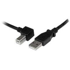 Cavo USB 2.0 A a B angolare sinistro 1m