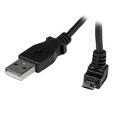 Cavo Adattatore USB A a Micro B angolato da 2m - M/M
