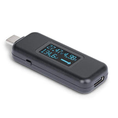 Multimetro Digitale USB-C, Misuratore di Tensione e Corrente