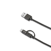 USBCMICRO - Cavo USB-A a Micro Usb, adattatore con porta USB-C, lunghezza cavo 1 metro, potenza massima 15 Watt