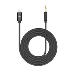 USBLIGHT35MM - Cavo audio stereo Lightninga Jack 3.5mm, lunghezza 1 metro, certificazione "MFI"