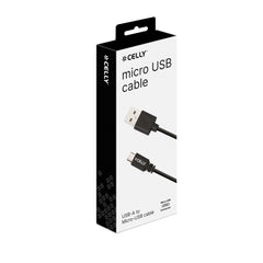 USBMICRO - Cavo USB-A a Micro Usb, lunghezza 1 metro, potenza massima 12 Watt