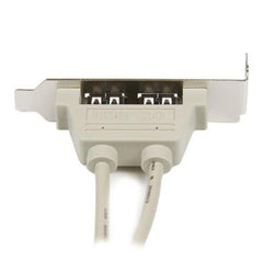 Adattatore piastra slot USB A femmina 2 porte
