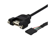 Cavo USB A a IDC 5 pin 91cm F/F