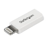 Adattatore Micro USB Lightning iPhone/iPad/iPod Bianco