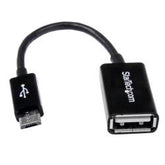 Adattatore micro USB 12cm M/F