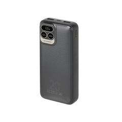 Battery Bank (20000 mAh) PD 20W con LCD Nera