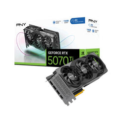 PNY GeForce RTX™ 5070 Ti Overclocked Triple Fan GPU