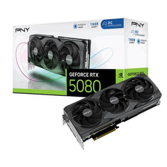 PNY GeForce RTX™ 5080 Overclocked Triple Fan GPU