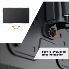 Serie QUICK - TVM 1623 Staffa girevole per TV da 40 a 77 pollici