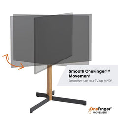 Serie COMFORT- TVS 3695 Supporto da pavimento per TV da 40" a 77"