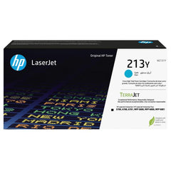 Cartuccia toner originale ciano ad altissima capacità LaserJet HP 213Y
