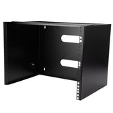 Staffa per montaggio a parete per Rack 8U in accaio da 35cm