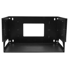 Armadio Rack per Montaggio a Parete con Ripiano Incorporato 4U 19" - Server rack Open Frame con profondità regolabile - Quadro Rack Dati a 2 montanti per apparecchiature AV/Telecom