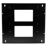 Armadio Rack per Montaggio a Parete con Ripiano Incorporato 8U 19" - Server rack Open Frame con profondità regolabile - Quadro Rack Dati a 2 montanti per apparecchiature AV/Telecom