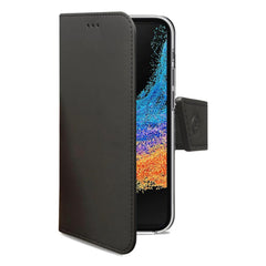 WALLY - Custodia a libro in pelle sintetica con chiusura flap magnetico, slot per carte e funzione stand Samsung Galaxy Xcover 6 Pro/ Galaxy Xcover 6 Pro Enterprise Edition