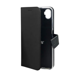 WALLY - Custodia a libro in pelle sintetica con chiusura flap magnetico, slot per carte e funzione stand Samsung Galaxy Xcover 6 Pro/ Galaxy Xcover 6 Pro Enterprise Edition