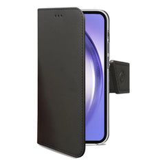 WALLY - Custodia a libro in pelle sintetica con chiusura flap magnetico, slot per carte e funzione stand compatibile con Samsung Galaxy A54 5G/ Galaxy A54 5G Enterprise Edition