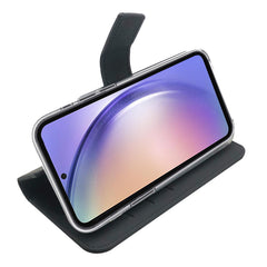 WALLY - Custodia a libro in pelle sintetica con chiusura flap magnetico, slot per carte e funzione stand compatibile con Samsung Galaxy A54 5G/ Galaxy A54 5G Enterprise Edition