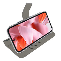WALLY - Custodia a libro in pelle sintetica con chiusura flap magnetico, slot per carte e funzione stand colore nero compatibile con Google Pixel 9/ Pixel 9 Pro