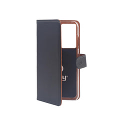 WALLY - Custodia a libro in pelle sintetica con chiusura flap magnetico, slot per carte e funzione stand colore Samsung Galaxy S21 Ultra 5G/ Galaxy S21 Ultra 5G Enterprise Edition
