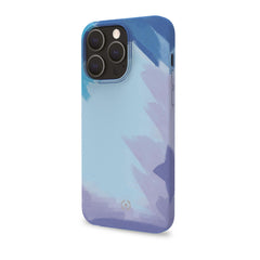 WATERCOLOR - Cover multicolore in TPU con finitura soft touch, bordi anti-scivolo compatibile con Apple iPhone 13 Pro