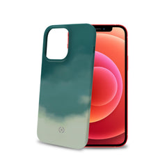 WATERCOLOR - Cover multicolore in TPU con finitura soft touch, bordi anti-scivolo compatibile con Apple iPhone 13 Pro