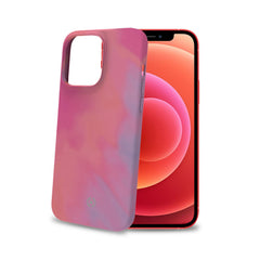 WATERCOLOR - Cover multicolore in TPU con finitura soft touch, bordi anti-scivolo compatibile con Apple iPhone 13 Pro Max