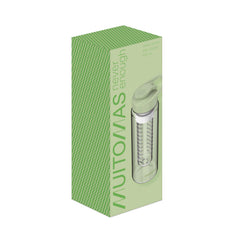 MUITOMAS - Borraccia con infusore verde salvia