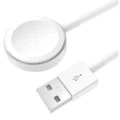 WCHARGERUSBA - Caricabatteria per Apple Watch, porta USB-A, potenza massima 2.5 Watt, lunghezza 1 metro
