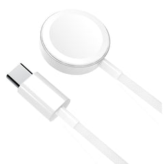 WCHARGERUSBC - Caricabatteria per Apple Watch, porta USB-C, potenza massima 2.5 Watt, lunghezza 1 metro