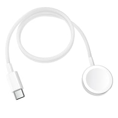 WCHARGERUSBC - Caricabatteria per Apple Watch, porta USB-C, potenza massima 2.5 Watt, lunghezza 1 metro