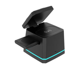 WIRELESS MAGNETIC STAND 3-IN-1 15W BLACK