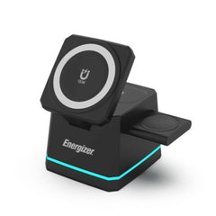 WIRELESS MAGNETIC STAND 3-IN-1 15W BLACK