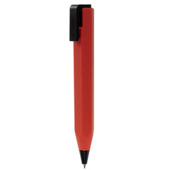 PENNA A SFERA SHORTY FUSTO ROSSO CLIP NERA INCHIOSTRO NERO