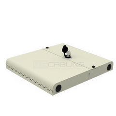 Box di distribuzione fibra ottica da parete per 24 fibre
