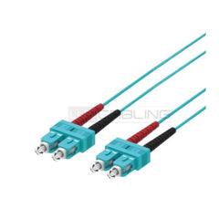 PATCH 2FO OM3 LCD/2ST AQUA 0.5M