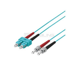 PATCH 2FO OM3 LCD/2ST AQUA 5M