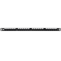 PANN.0.5U CON 24 RJ45U CAT.6 NERO