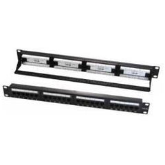 PANN.1U CON 24 RJ45U CAT.6 NERO