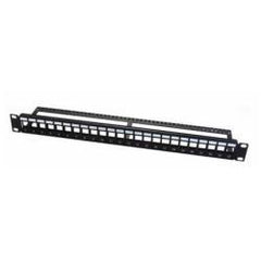 PANN.1U PER 24 RJ45U KEYSTONE NE