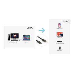XCUC-UC-MM10 Dati e Alimentazione USB-C M/M 65W 100 cm