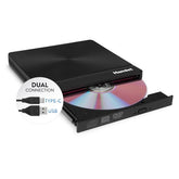 XDVDSLIM3AC - EXT. SLIM USB-C + USB 3.0