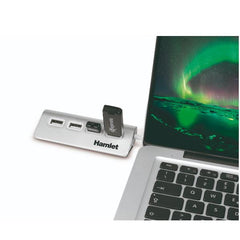 XHUB4020AL HUB USB 2.0 4 PORTE ALLUMINIO
