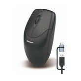 XMICEU2-CX MOUSE OTTICO USB-A + USB-C 1000dpi + 3 TASTI SCROLL