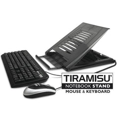 XTMS100KM Kit Tiramisù Supporto per Notebook con Tastiera Italiana e Mouse USB